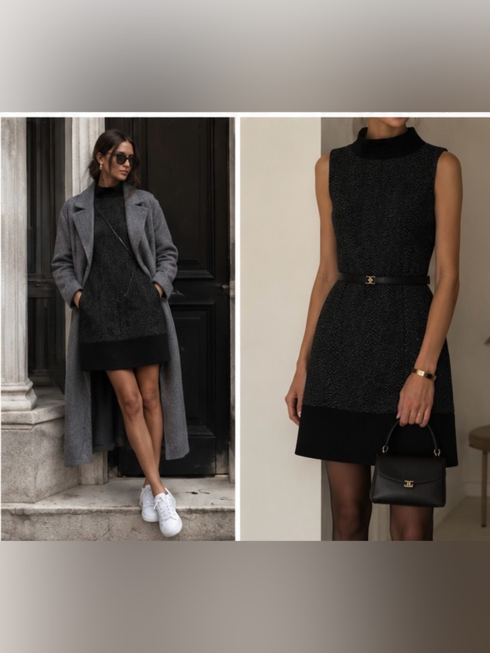 MAX&Co. MaxMara Wool Mini Dress Sleeveless